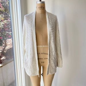 Lou & Grey Open Weave Cardigan